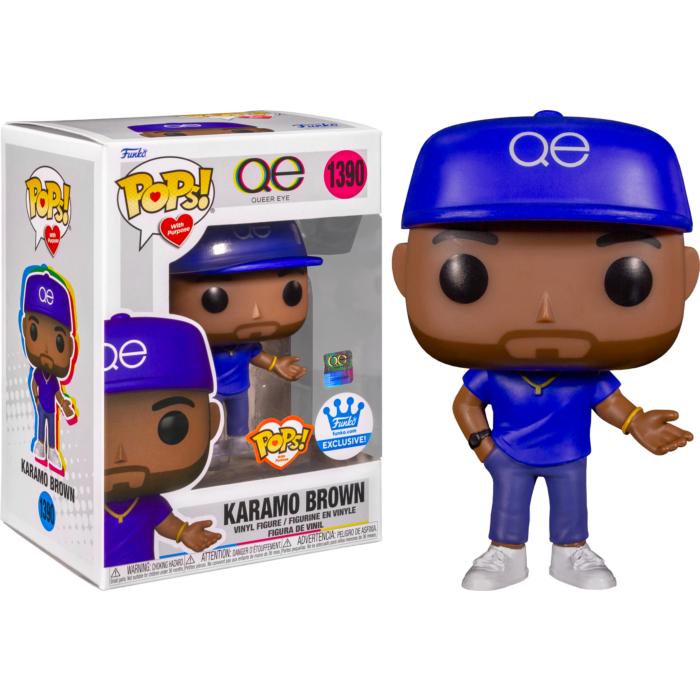 PRE LOVED Funko Pop! TV Queer Eye #1390 Karamo Brown - The Geek In Me