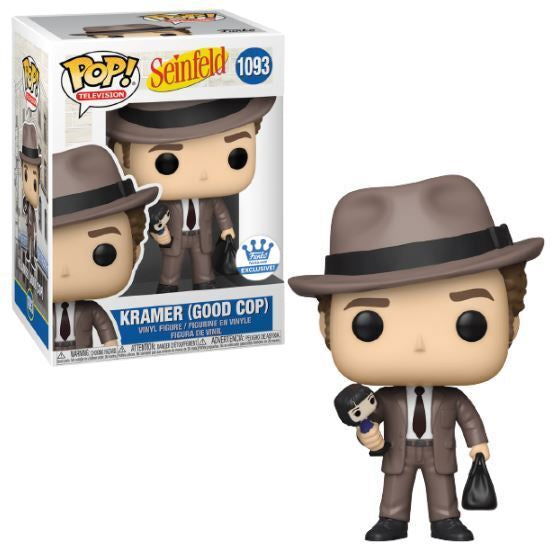 PRE LOVED Funko Pop! TV Seinfeld - Kramer Good Cop #1093 - The Geek In Me