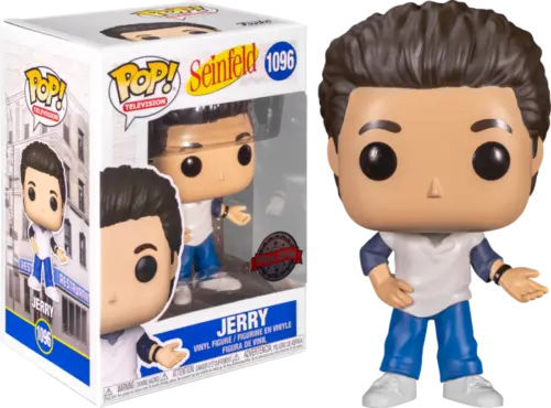 PRE LOVED Funko Pop! TV Seinfeld #1096 Jerry - The Geek In Me