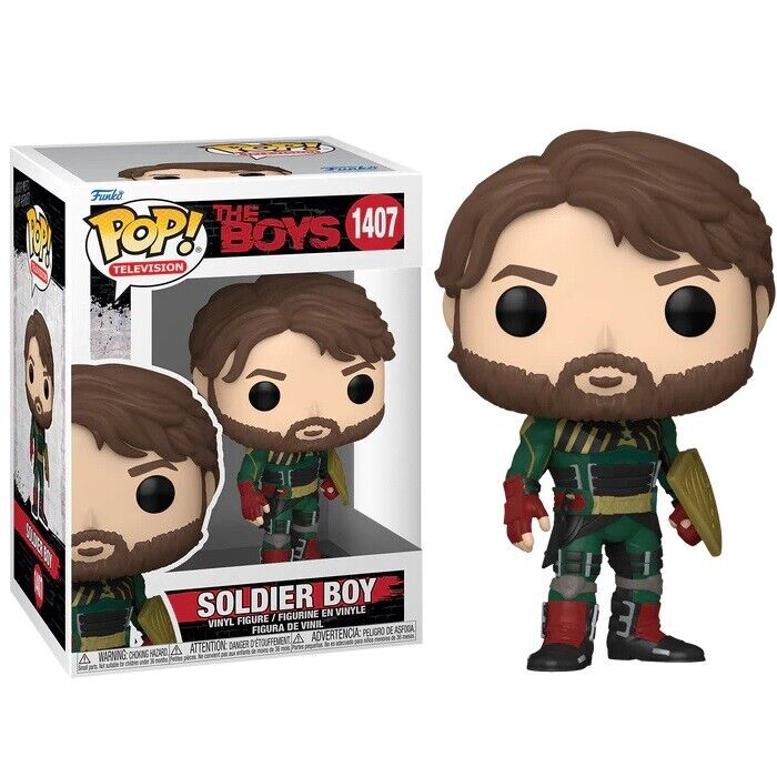 PRE LOVED Funko Pop! TV The Boys #1407 Soldier Boy - The Geek In Me
