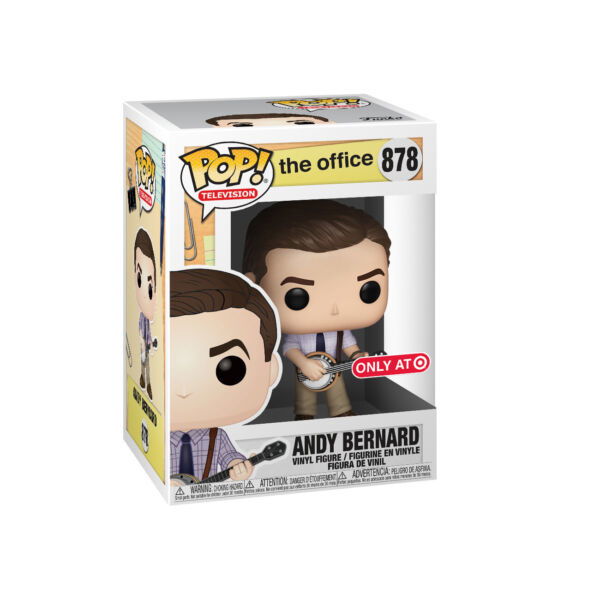 PRE LOVED Funko Pop! TV The Office #878 Andy Bernard - The Geek In Me