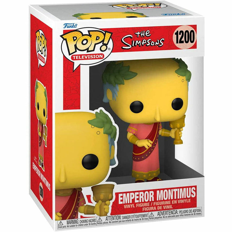 PRE LOVED Funko Pop! TV The Simpsons #1200 Emperor Montimus - The Geek In Me