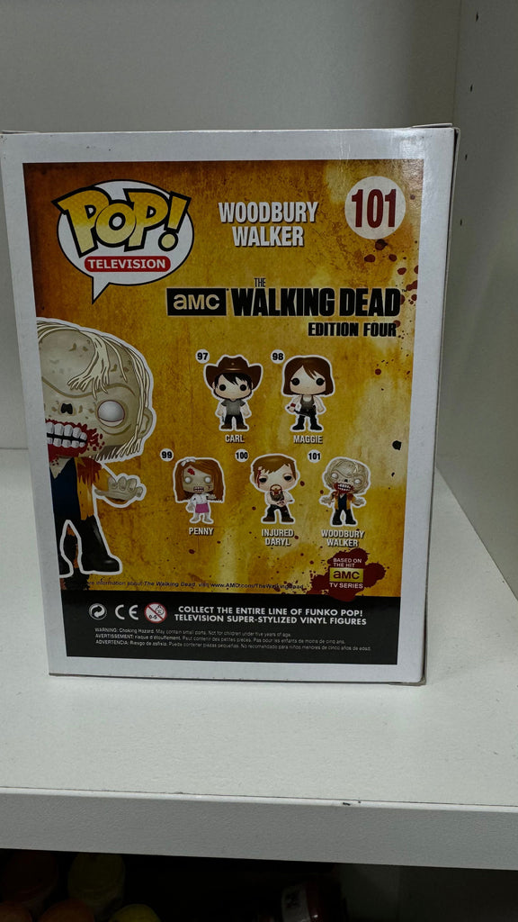 PRE LOVED Funko Pop! TV The Walking Dead #101 Woodbury Walker - The Geek In Me