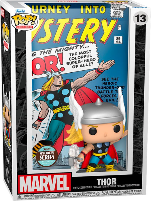 PRE LOVED Funko Pop! Thor - Journey Into Mystery #13 Comic Covers Vinyl Figure - The Geek In Me