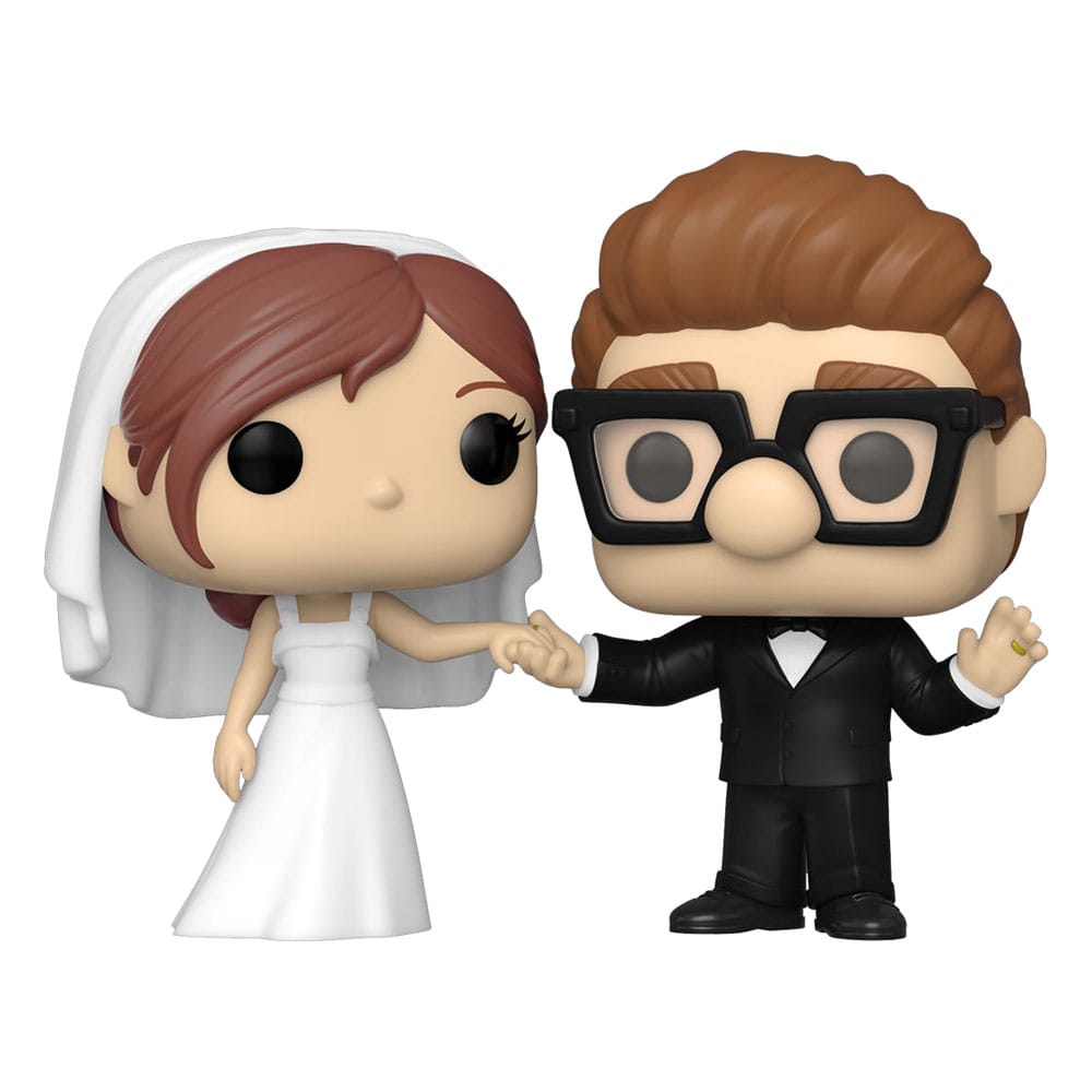 PRE LOVED Funko Pop! Up POP! Vinyl Figures 2-Pack Ellie & Carl Wedding Special Edition 9 cm - The Geek In Me