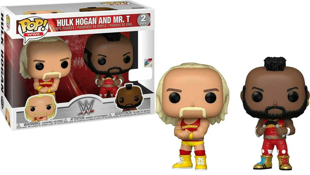 PRE LOVED Funko Pop! WWE 2pk Hulk Hogan & MR T - The Geek In Me