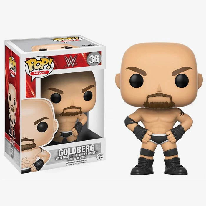 PRE LOVED Funko Pop! WWE #36 Goldberg – The Geek In Me