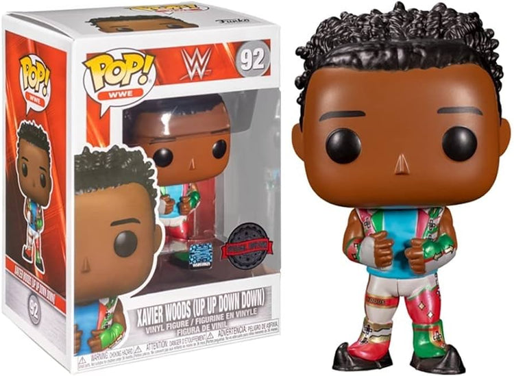 PRE LOVED Funko Pop! WWE #92 Xavier Woods - The Geek In Me