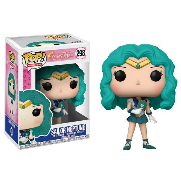 PRE LOVED Funko Sailor Moon Pop! Animation Sailor Neptune Vinyl Figure #298 - The Geek In Me