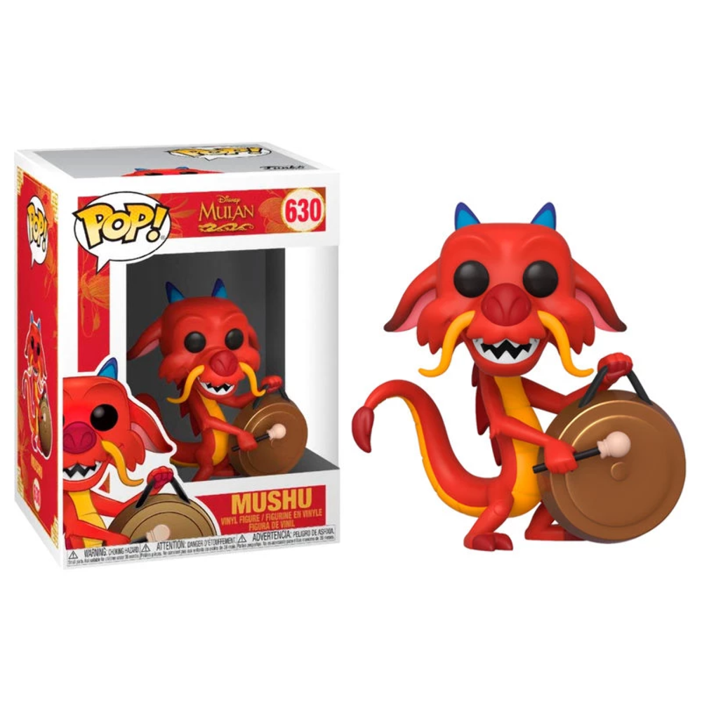 PRE ORDER Funko POP! Disney - Mulan #630 Mushu with Gong - The Geek In Me
