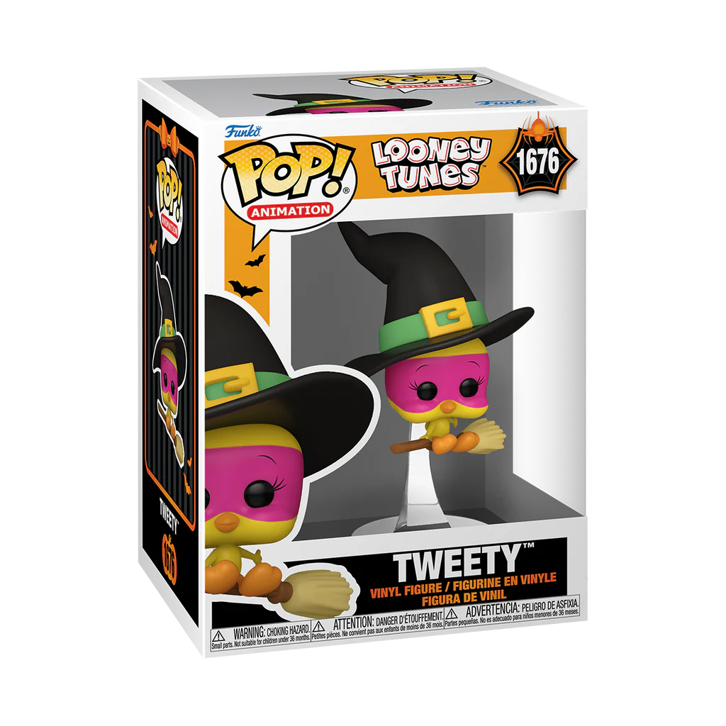 PRE ORDER Funko Pop! Animation #1676 Looney Tunes - Tweety (Witch) - The Geek In Me