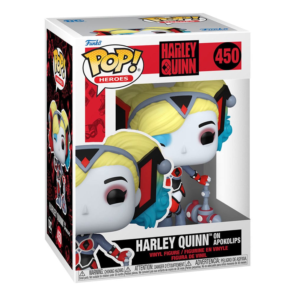 PRE ORDER Funko Pop! DC Comics #450 Harley Quinn Takeover POP! Heroes Vinyl Figure Harley (Opokolips) - The Geek In Me