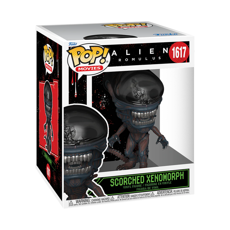 PRE ORDER Funko Pop! Movies #1617 Aliens Romulus - Scorched Xenomorph - The Geek In Me