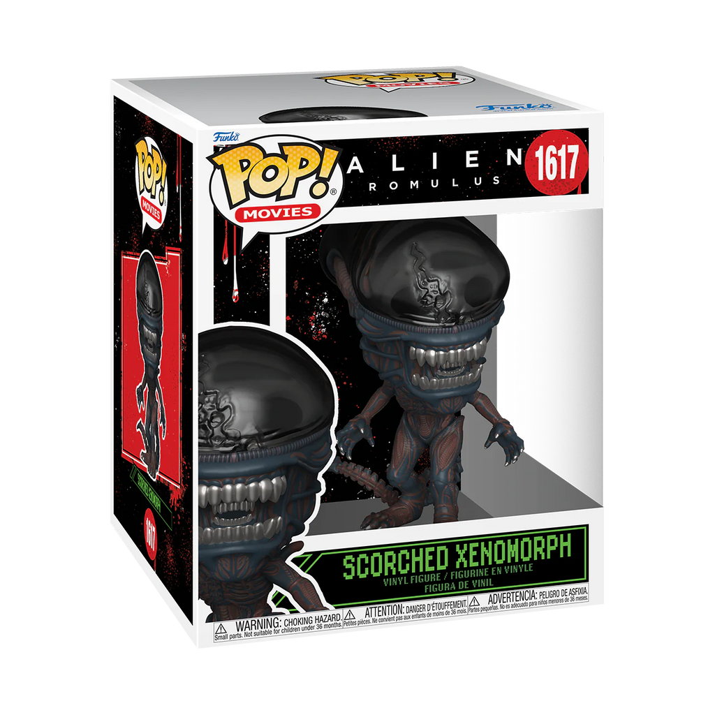 PRE ORDER Funko Pop! Movies #1617 Aliens Romulus - Scorched Xenomorph - The Geek In Me