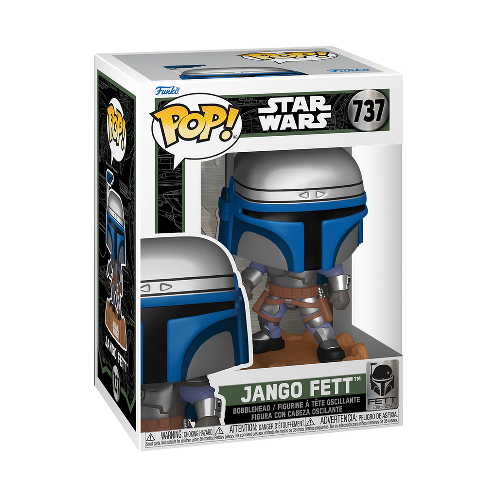 PRE ORDER Funko Pop! Star Wars
Star Wars #737 Fett Legacy -
Jango Fett - The Geek In Me