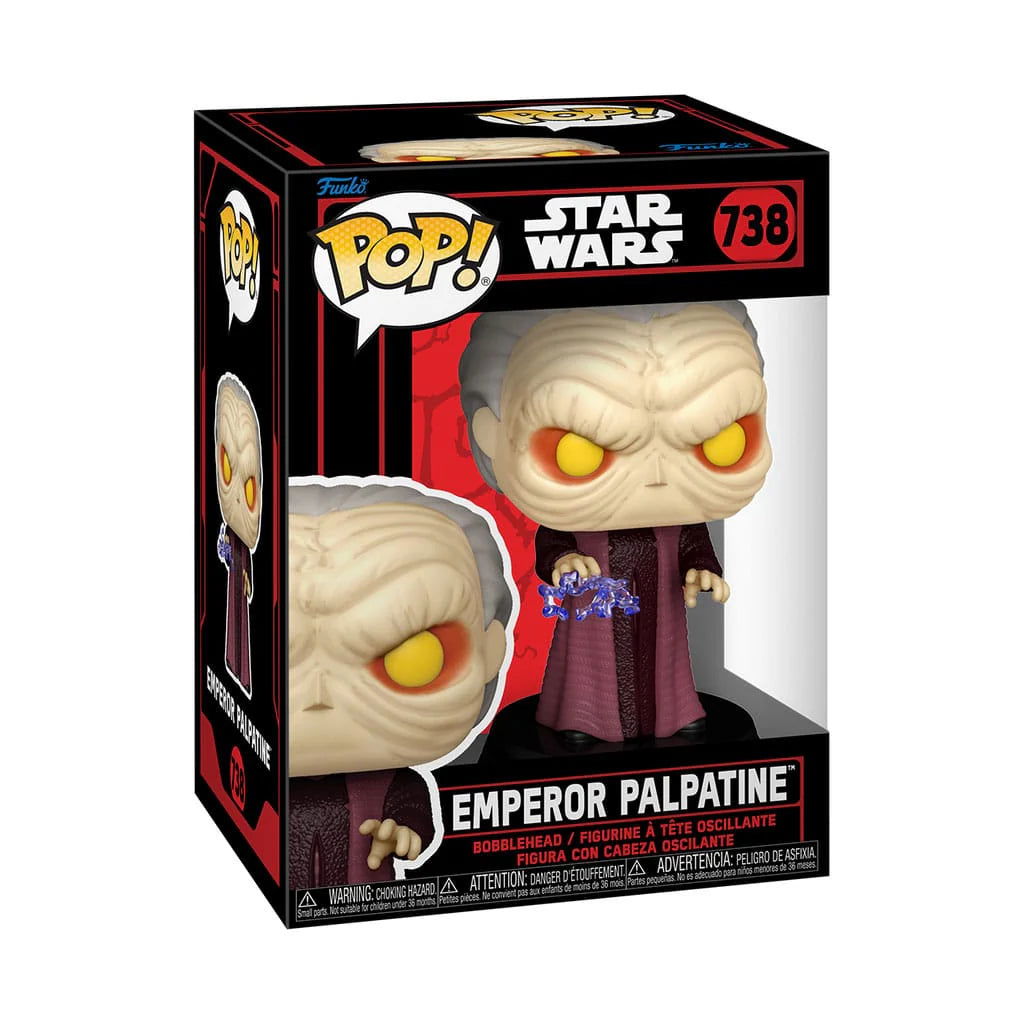PRE ORDER Funko Pop! Star Wars
Star Wars #738 Darkside - Palpatine - The Geek In Me