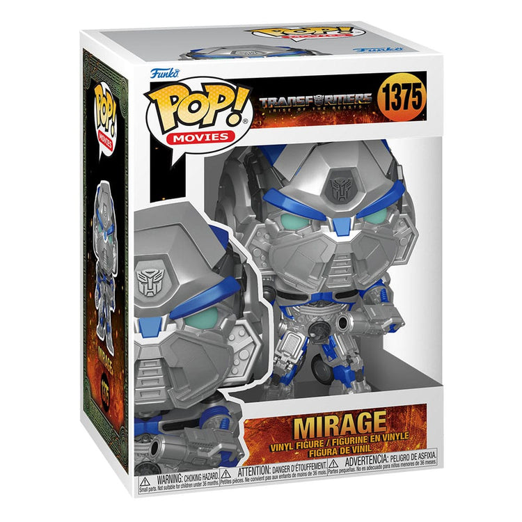 PRE ORDER Funko Pop! Transformers: Rise of the Beasts Movies Vinyl Figure Mirage 9 cm - The Geek In Me