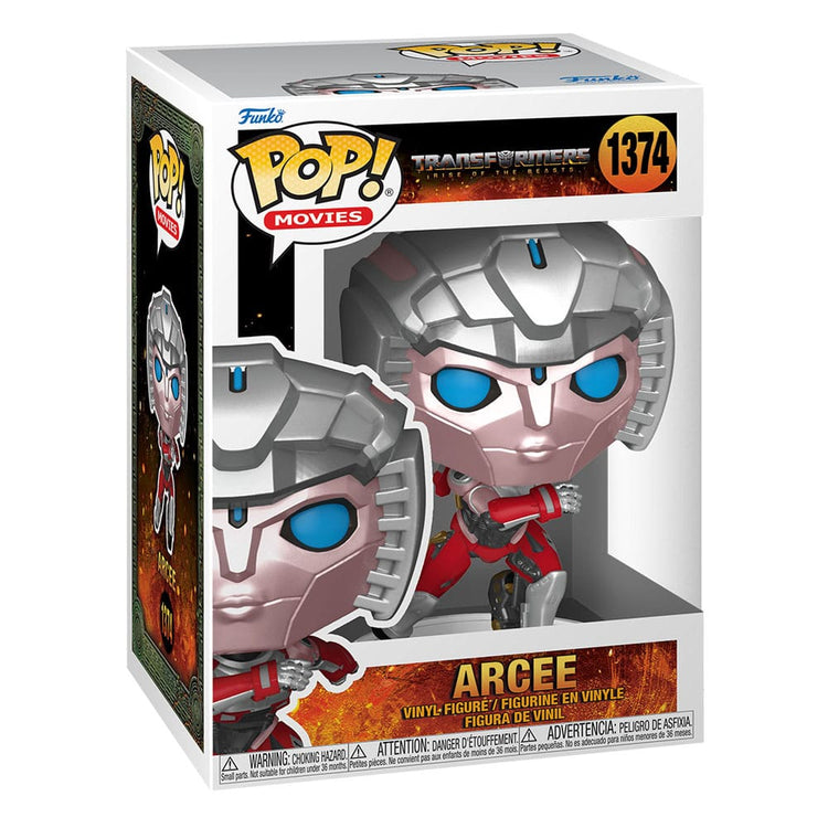 PRE ORDER Funko Pop! Transformers: Rise of the Beasts POP! Movies Vinyl Figure Arcee 9 cm - The Geek In Me