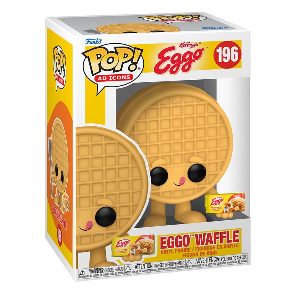 PRE ORDER Kellogg's POP! Ad Icons Vinyl Figure Eggo Waffle 9 cm - The Geek In Me