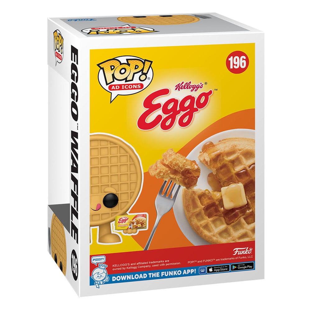 PRE ORDER Kellogg's POP! Ad Icons Vinyl Figure Eggo Waffle 9 cm - The Geek In Me