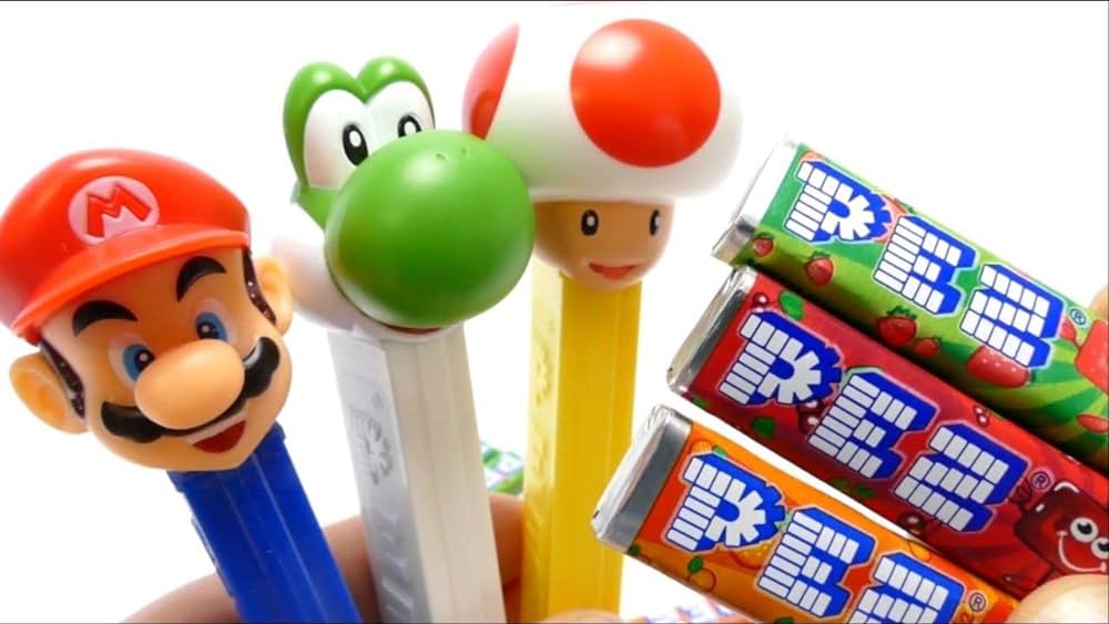 Pez Best Of Nintendo Super Mario 1+2 Impulse Packs 17g - The Geek In Me