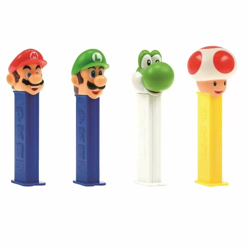 Pez Best Of Nintendo Super Mario 1+2 Impulse Packs 17g - The Geek In Me