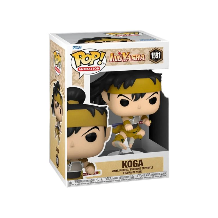 PRE LOVED FUNKO POP! ANIME #1591 INUYASHA - KOGA