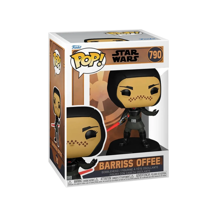 PRE LOVED FUNKO POP! STAR WARS #790 BARRISS OFFEE