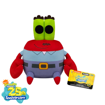Pop! Plush 7”  Spongebob (25th) Mr Krabs - The Geek In Me