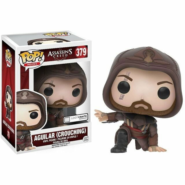 Pre Loved Funko #379 Loot Crate Exc Arguilar Crouching - The Geek In Me
