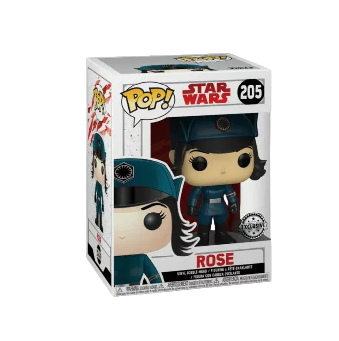DAMAGED PRE LOVED Funko Pop! Star Wars #205 Rose