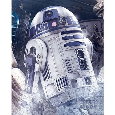 STAR WARS: THE LAST JEDI (R2-D2 DROID) MINI POSTER - The Geek In Me