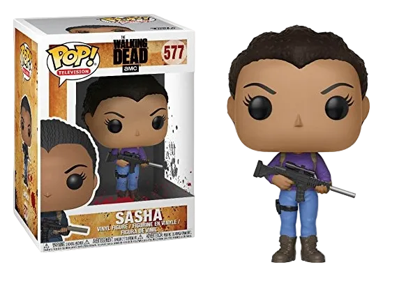 PRE LOVED Funko Pop! TV #577 The Walking Dead - Sasha