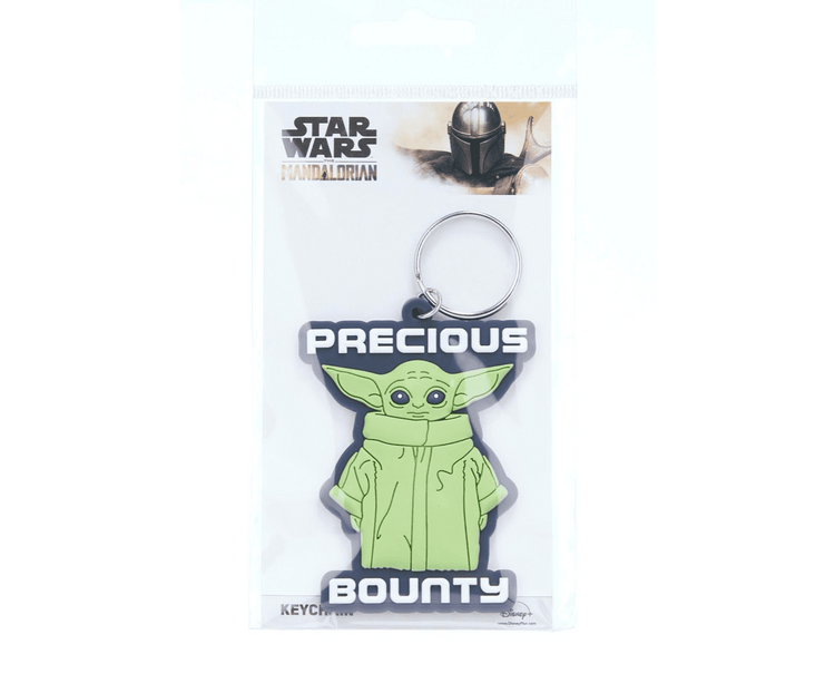 Star Wars The Mandalorian Rubber 2D Keyrings - The Geek In Me