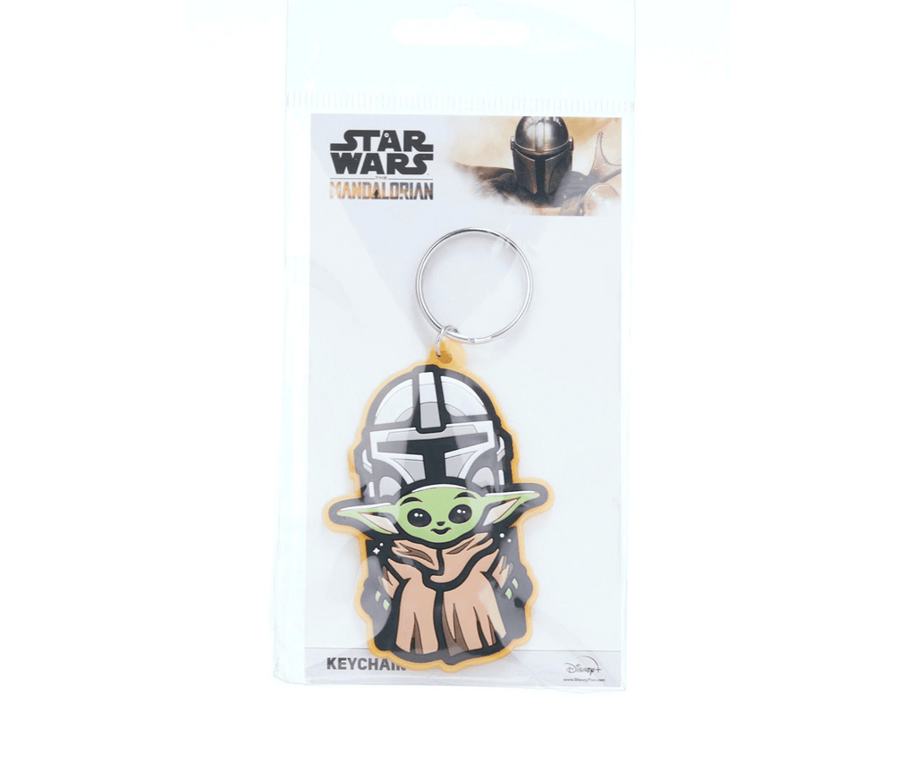 Star Wars The Mandalorian Rubber 2D Keyrings - The Geek In Me