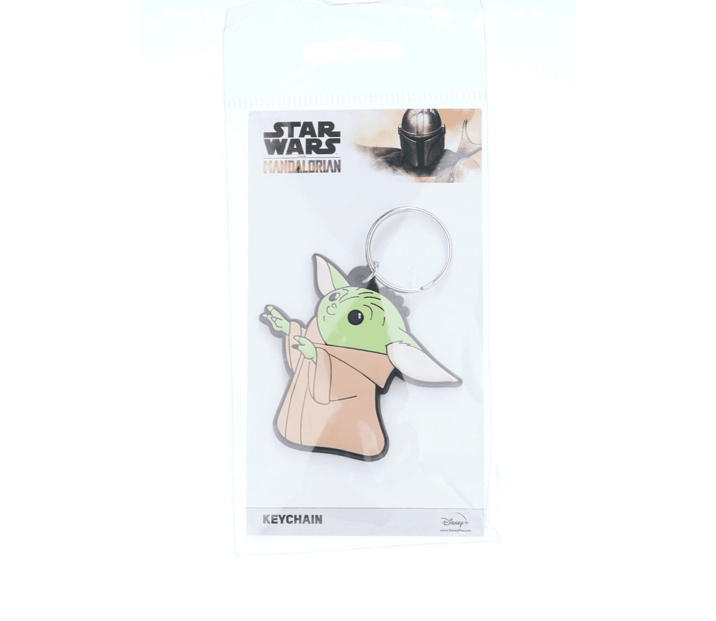 Star Wars The Mandalorian Rubber 2D Keyrings - The Geek In Me