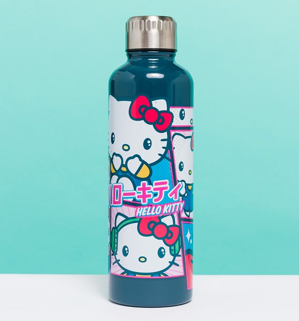 Hello Kitty Metal Water Bottle