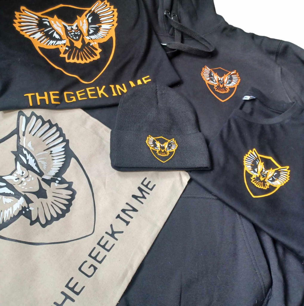 The Geek In Me Standard Adult Tee With Logo SPECIAL EDITION - The Geek In Me