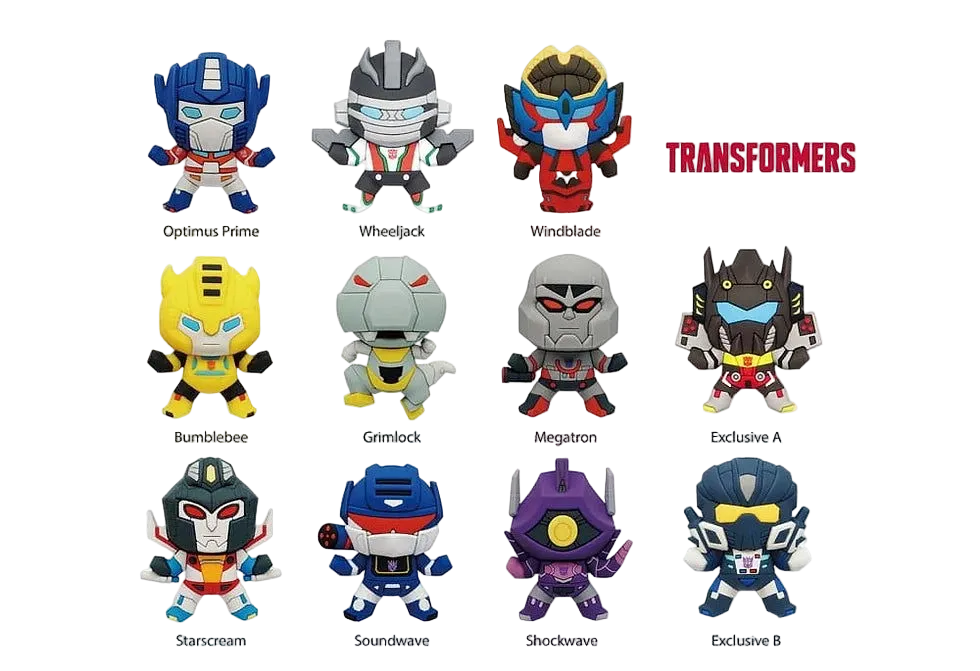 Transformers Figural Bag Clip