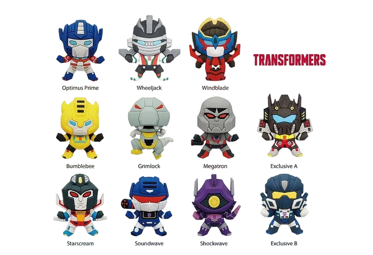Transformers Figural Bag Clip
