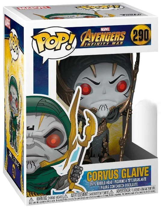 PRE LOVED Funko Pop! Marvel #290 Corvus Glaive