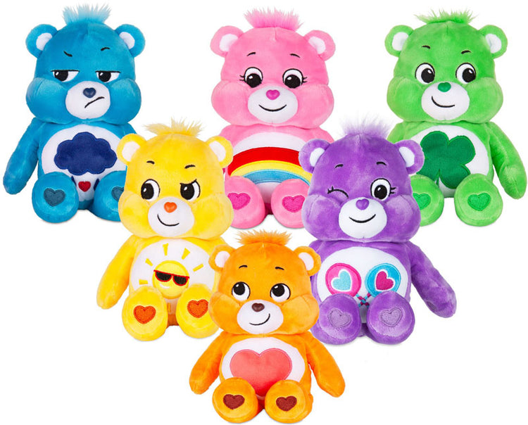CARE BEARS 9 INCH BEAN PLUSH