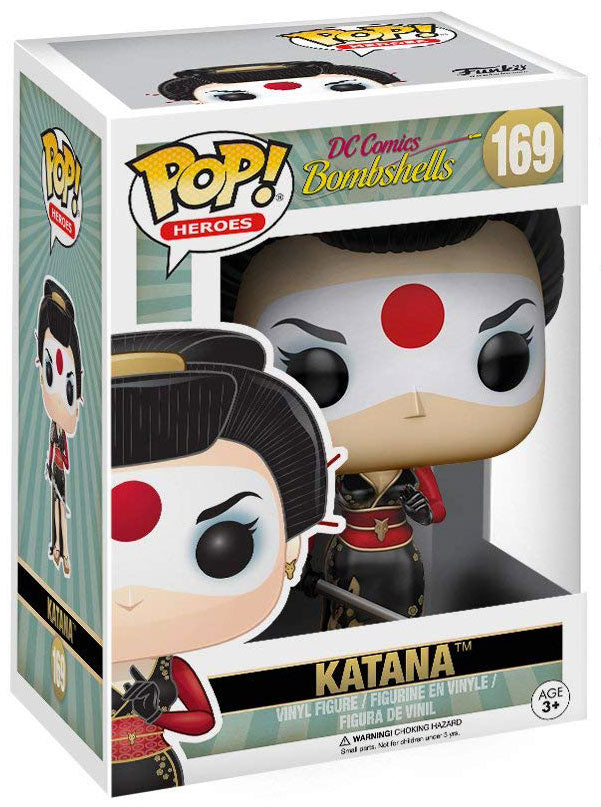 PRE LOVED Funko Pop! DC #169 Katana - Bombshells