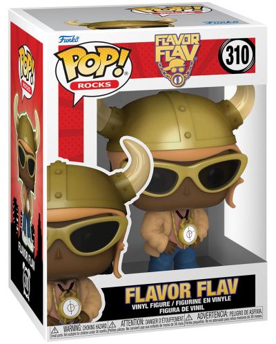 PRE LOVED Funko Pop! Rocks #310 Flavour Flav