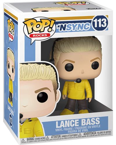 PRE LOVED Funko Pop! Rocks #113 Lance Bass - NSYNC