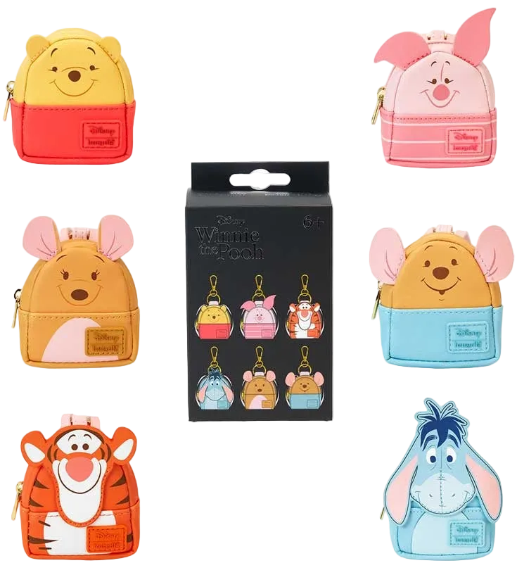 FUNKO LOUNGEFLY DISNEY WINNIE THE POOH MYSTERY BOX ASSORTED