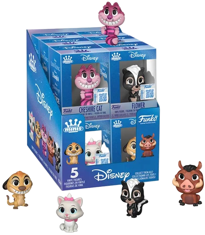 FUNKO MINI VINYL FIGURES:DISNEYANIMALS - ASSORTED