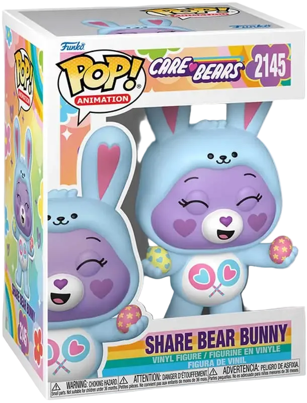 FUNKO POP! ANIMATION #2145 CARE BEARS SPRG - SHARE BUNNY?