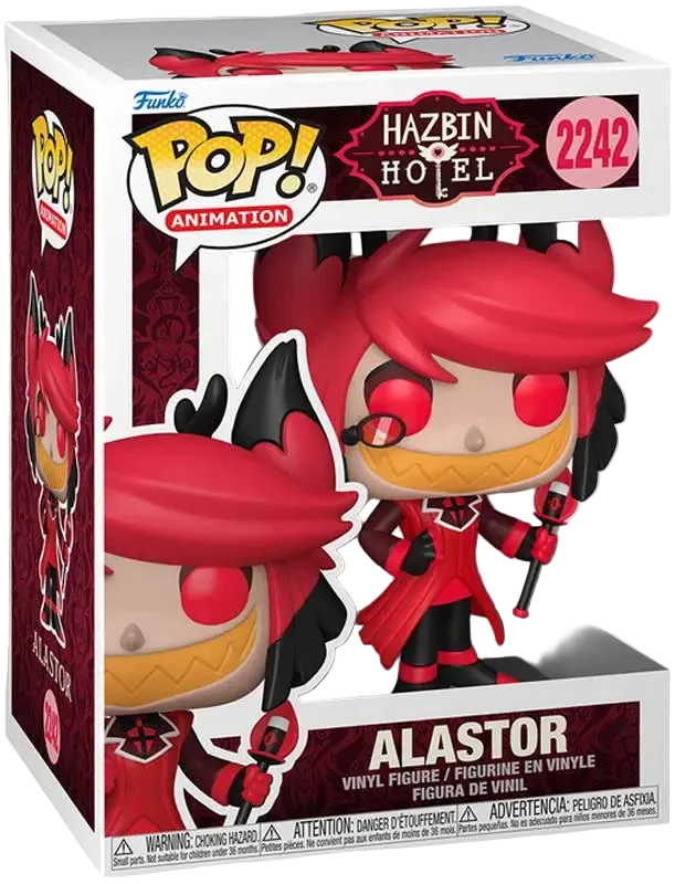 FUNKO POP! ANIMATION #2242 HOTEL HAZBIN - ALASTOR
