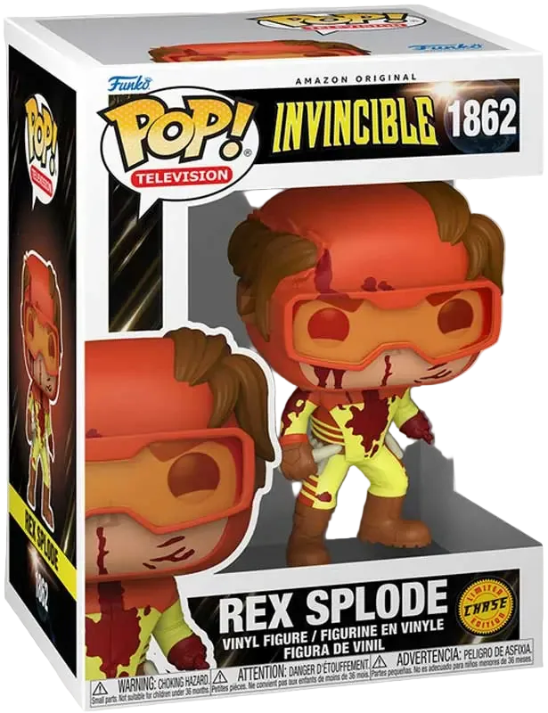 COMING SOON FUNKO POP! ANIMATION #1862 INVINCIBLE S2 - REX (CHASE ...